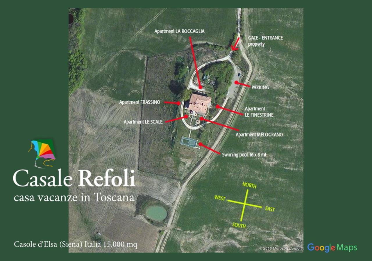 Casale Refoli Guest House กาโซเล เดลซา ภายนอก รูปภาพ